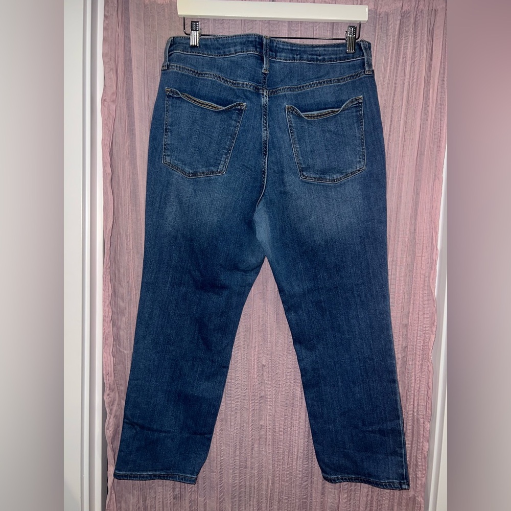 Universal Thread Blue Straight Leg Jeans - Picture 2 of 3